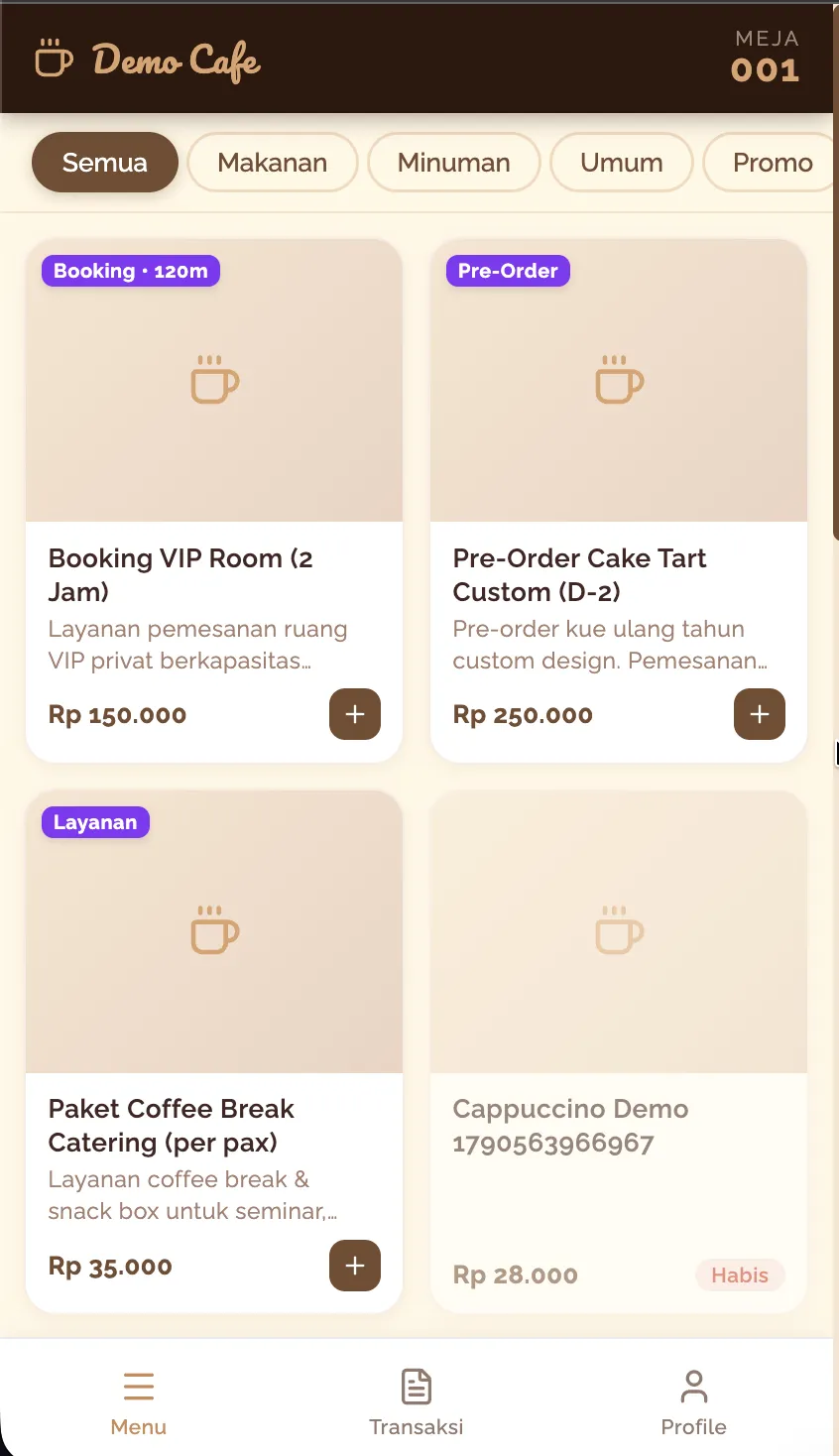 QR Self-Order